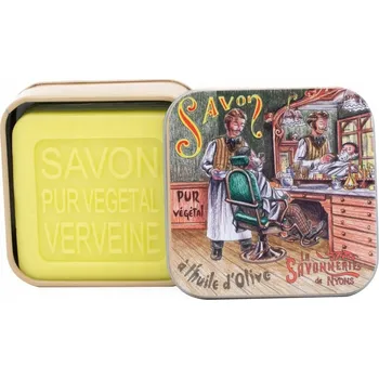 Koupelová kosmetika Marseillské mýdlo La Savonnerie de Nyons VERBENA BOX na holení 100g