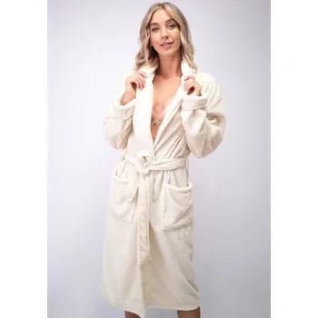 Dámský župan Dámský župan Lingadore 50102 Smetanová L/XL