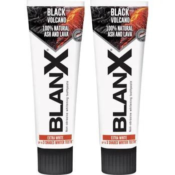 zubní pasta Bělící zubní pasta BlanX Black Volcano, neabrazivní, 75 Ml, 2 ks