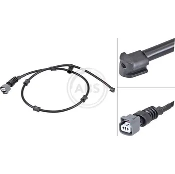 Brzdová destička Výstražný kontakt, opotřebení obložení A.B.S. 39807