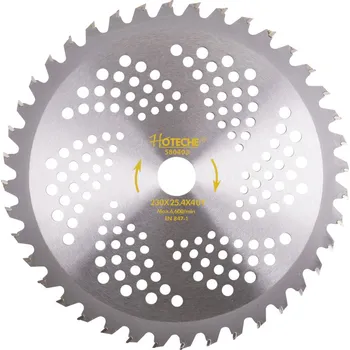 Kotouč žací pro křovinořez 255 mm / 40T HOTECHE (580406)