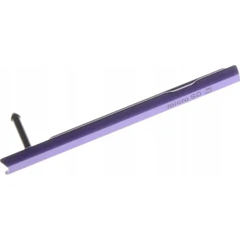 Pouzdro na mobilní telefon Záslepka USB a SIM karty Sony Xperia Z Ultra C6802 fialová - Nová