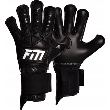 Brankářské rukavice Brankářské rukavice FOOTBALL MASTERS INVICTUS X PRO BLACK RF vel. 8