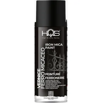 Barva ve spreji HQS - High Quality Spray Barva ve spreji kovářská černá 400 ml
