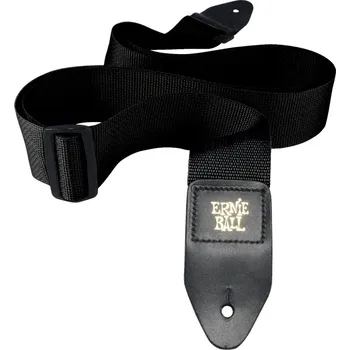 Ernie Ball Polypro Strap Black + prodloužená záruka 3 roky