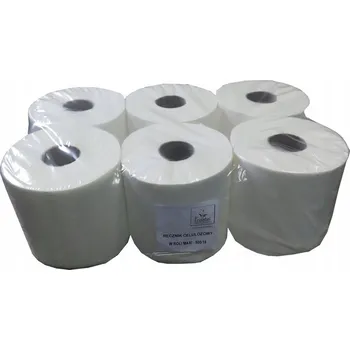 Utěrka Papírové utěrky celulóza Hanke Tissue v balení 6 ks bílé