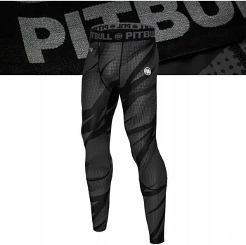 Dámské legíny Dlouhé legíny Pitbull vel. M, černé