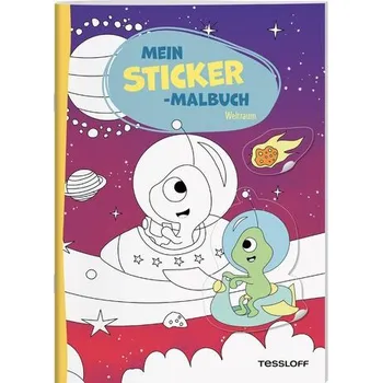 První čtění Mein Sticker-Malbuch. Weltraum - Eisendle, Carmen