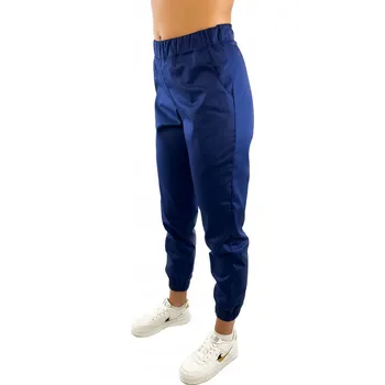 Dámské kalhoty Elastické zdravotnické kalhoty DuduMed Granatowe XS