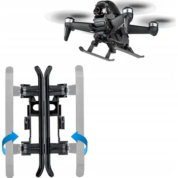 Dron Skládací zvýšení podvozku, lyžiny, nožičky pro dron DJI FPV StartRC