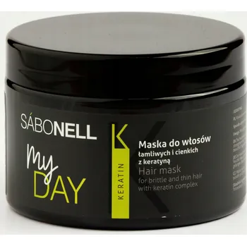 Vlasová regenerace SABONELL MY DAY Maska na lámavé a jemné vlasy s keratinem 300 ml