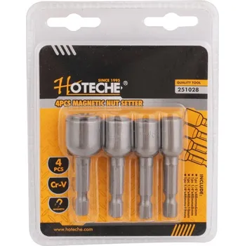 Bit Sada magnetických nástavců 4-dílná 1/4" 48 mm HOTECHE (251028)