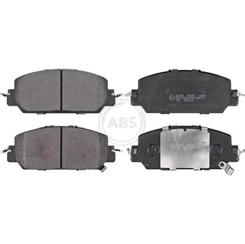 Brzdová destička Sada brzdových destiček, kotoučová brzda A.B.S. 35296