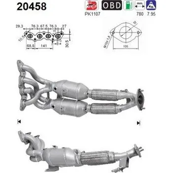 Katalyzátor Katalyzátor AS 20458