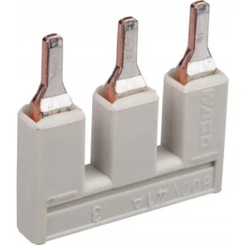 Hřebenová propojka WAGO 3-pólová 41A 25 ks