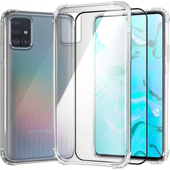 Pouzdro na mobilní telefon Zadní Kryt Hello Case pro Samsung Galaxy A51 bezbarvý