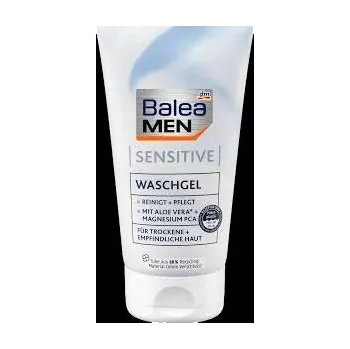 Balea Men Sensitive Jemné čištění obličeje s aloe vera a hořčíkem 150 ml