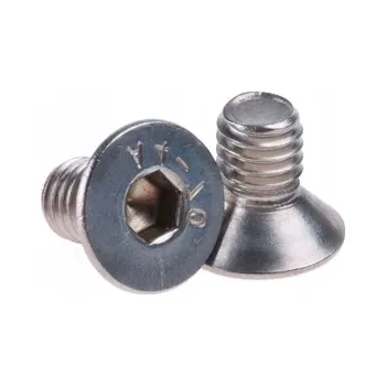 Šroub M6x10 NEREZOVÝ ŠROUB S VÁLCOVOU HLAVOU A VNITŘNÍM ŠESTIHRANEM KUŽELOVÝ 10ST