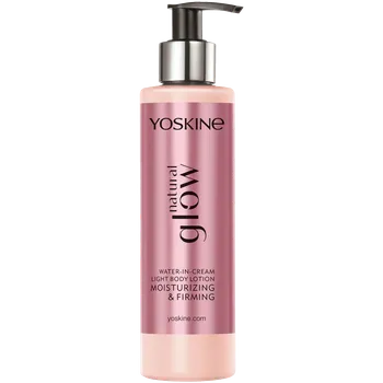 Tělový krém Yoskine Natural Glow Hydratačně zpevňující lehký tělový balzám s konzistencí water-in-cream, 200 ml