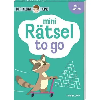 První čtění Der kleine Heine. Mini Rätsel to go. Ab 11 Jahren - Heine, Stefan