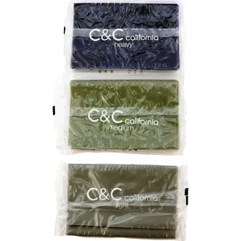 Sada plochých odporových popruhy C&C California Fitness, 3 ks