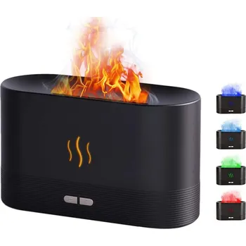 Aroma difuzér Kinscoter DQ-701C 180 ml, černý