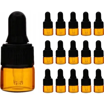 Láhev Lahvička s pipetou Aromatica Mama, černá skleněná, 1 ml