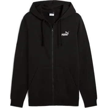 Pánská mikina Pánská Mikina PUMA ESS NO. 1 LOGO FULL-ZIP HOODIE TR 68258801 – Černá XL