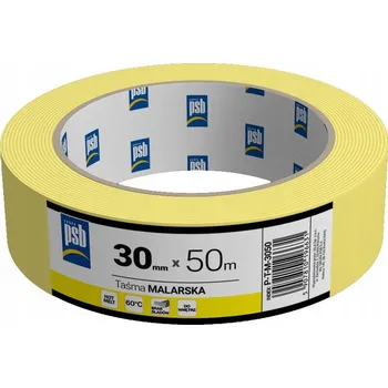 Maskovací páska žlutá PSB 30mm x 50m