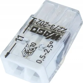 WAGO INSTALAČNÍ SVORKA 2X2,5 MM2 2273-202 10 ks