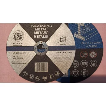Řezný kotouč DIAMANTOVÝ KOTOUČ PRO MOKRÉ ŘEZÁNÍ 180 mm x 25,4 mm