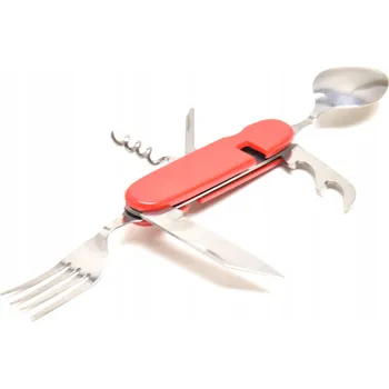 Příbor TURISTICKÁ SADA PŘÍBORŮ NŮŽ VIDLIČKA LŽÍCE VÝVRTKA