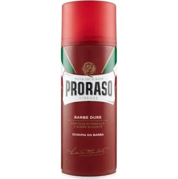 Proraso Barbe Dura Red Line 400 ml pěna na holení