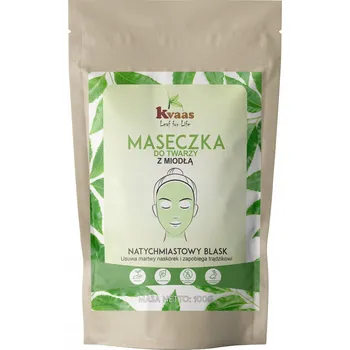 Pleťová maska Kvaas pleťová maska s indickým medem (Neem) 100g