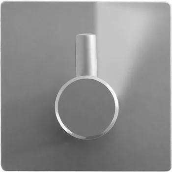 Věšák Háček Čtvercový stříbrný Model 45