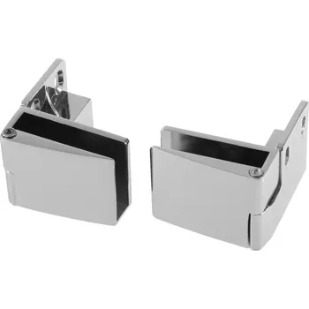 Onpira Závěs / panty na skleněné dveře [2ks] Povrchová úprava: Leštěný (vysoký lesk)