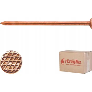 Hřebík Měděné stavební hřebíky na střechu 2.2 x 50 mm - 1 KG