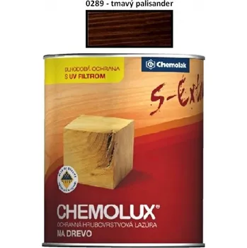 Lak na dřevo Lazura na dřevo Chemolux Extra 2,5 L /0289 (tmavý palisandr)