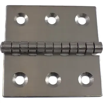 pant Nerezový pásový závěs, nábytkový 80X80X1,5