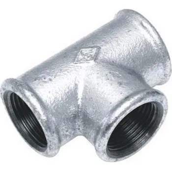 rozdělovač topení T-kus pozinkovaný 130 1"