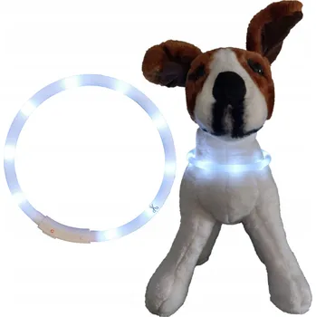 Obojek pro psa Silikonový svítící obojek pro psa Nunbell, velikost L