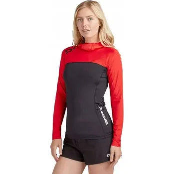 Dámské tričko Dámské plavecké tričko Dakine černo-červené S