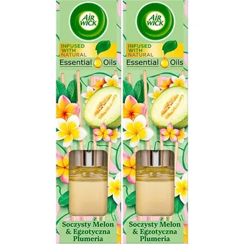 Čajovna Sada Air Wick Vonné tyčinky Melon a Plumeria 2 kusy x 40 ml