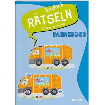První čtění Einfach Rätseln! Für Kindergarten-Kids. Fahrzeuge - Röhling, Ilka