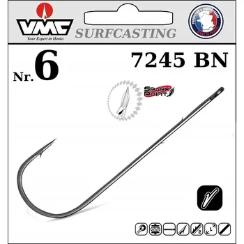 Rybářský háček Háčky na mořské přívlačové návazce s protihrotem VMC 7245 10 ks