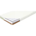 Dětská matrace NEW BABY CLASSY 120 x 60 x 11 CM POHANKA-MOLITAN-KOKOS UNI Bílá