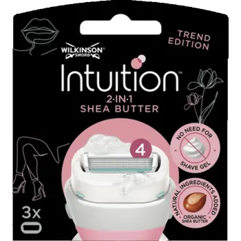 Wilkinson Sword Intuition Ultra Moisture Shea Butter 3 ks