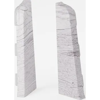 Podlahová lišta Záslepka levá + pravá SG75 pro lištu Teak Avanti