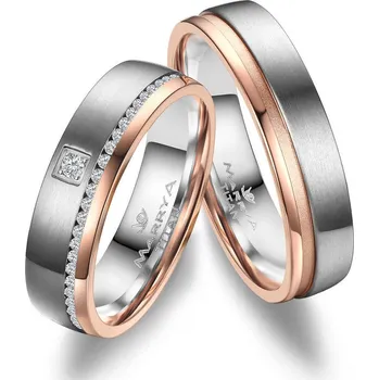 Prsten MARRYA® Dámský snubní prsten Titan - velikost 50 - TI-39D-50