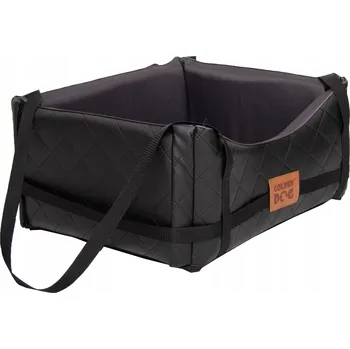 Pelíšek pro psa Přepravka pro psa do auta, Pelíšek sedadlo, eko kůže, 47x36 rS